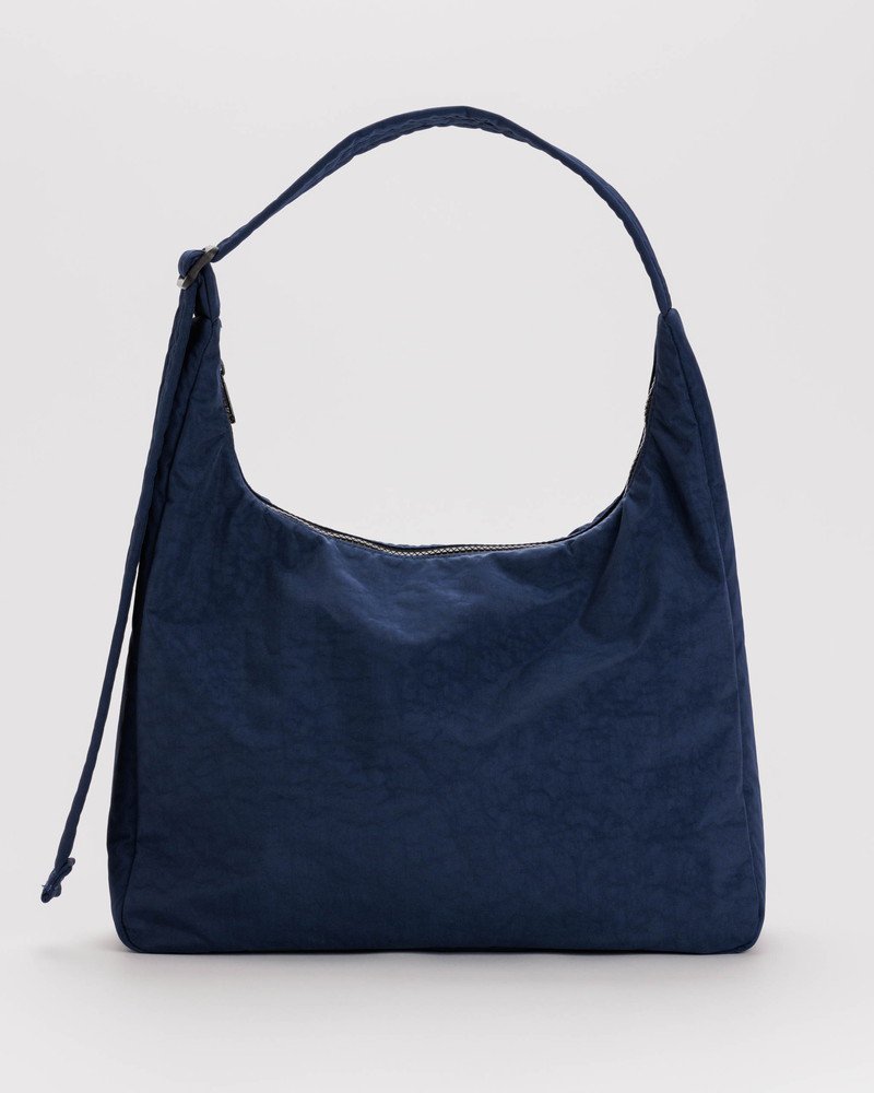 NYLON SHOULDER BAG ネイビー - BAGGU Japan