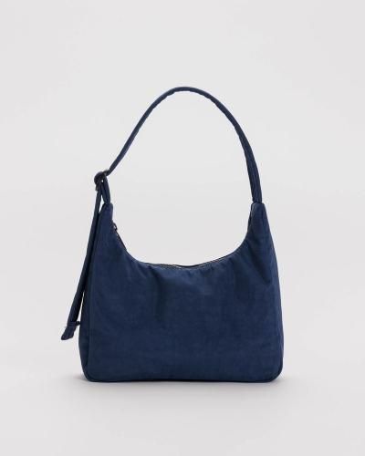 MINI NYLON SHOULDER BAG ネイビー