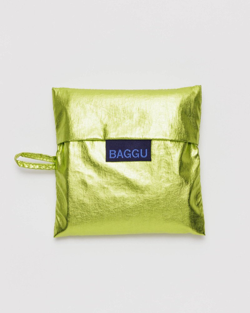 STANDARD BAGGU　メタリック ライムグリーン - BAGGU Japan