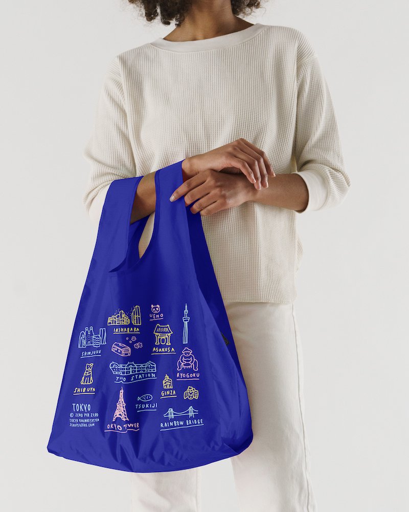 STANDARD BAGGU TOKYO MAP コバルト（日本限定） - BAGGU Japan