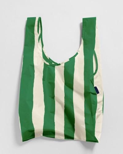 STANDARD BAGGU グリーンペイントストライプ