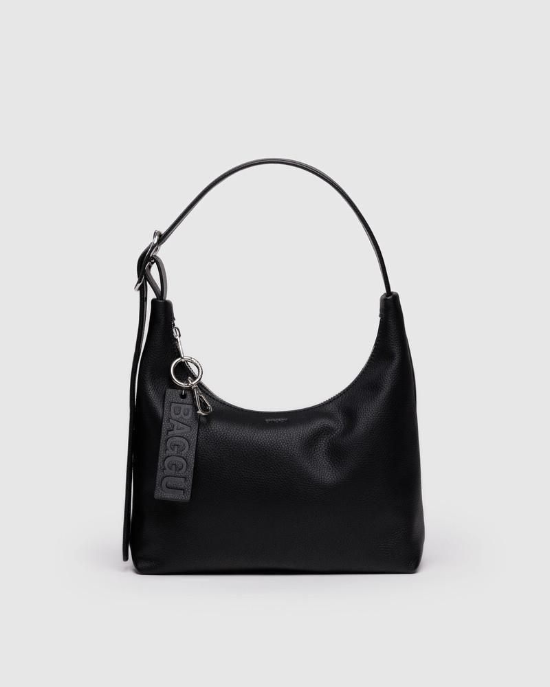 BAGGU ミニ ナイロン ショルダーバッグ　ブラック　ハンドバッグ　新品 BAGGU ミニ ナイロン ショルダーバッグ ブラック ハンドバッグ 新品