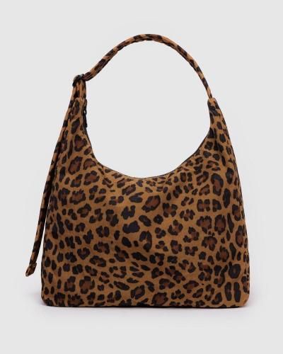 NYLON SHOULDER BAG レオパード