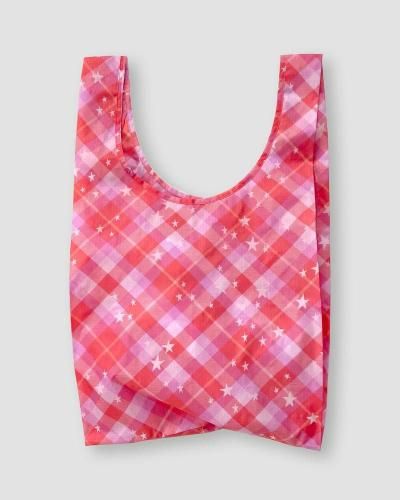 STANDARD BAGGU ピンクスターチェック