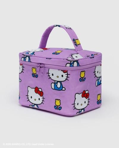 LARGE COSMETIC CASE Hello Kitty Pink