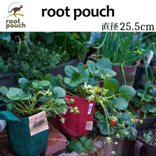 root pouch (ルーツポーチ)直径25.5cm 3ガロン ＜宅配便でお届け＞ 持ち手の付いた不織布ポット #3 -  花実樹～果樹とガーデニングの専門店～