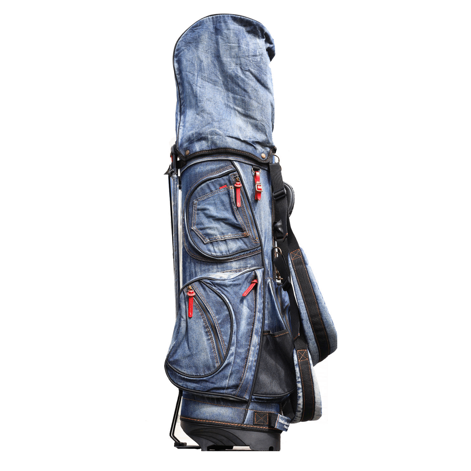 Lahella golf ウォッシュ加工デニム キャディーバッグ Lahella golf ウォッシュ加工デニム キャディーバッグ