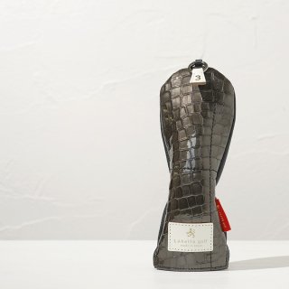CRYSTAL CROCO<br>Leather head cover UT