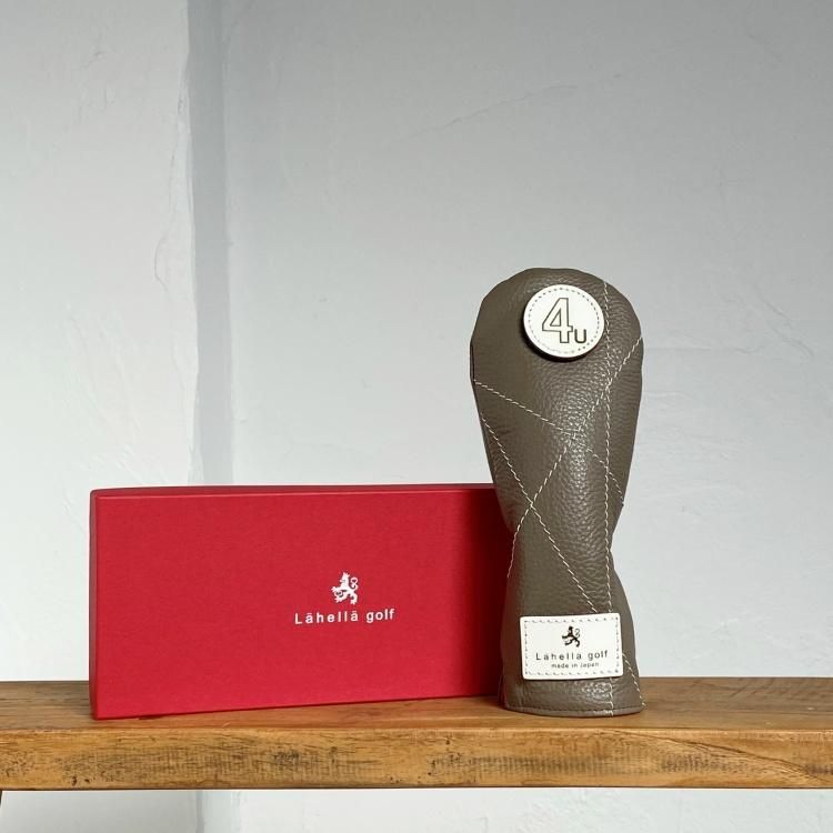 直筆サインカード付 BABYL l Force Moaカバー Lahella golf イタリアンレザーヘッドカバー 1W用 460CC対応 L-591
