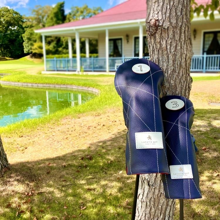 Lahella golf イタリアンレザーヘッドカバー 1W用 460CC対応 L-591