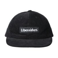 Liberaiders |  CORDUROY CAP - BLACK