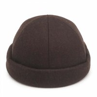 THE H.W. DOG&CO. | ROLLCAP MELTON D-00457 - BROWN