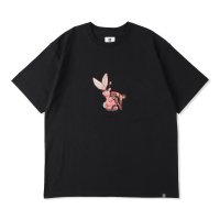 THUMPERS BROOKLYN NYC USA ѡ |  PENCIL DRAWING S/S TEE - BLACK