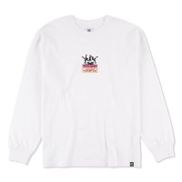 THUMPERS BROOKLYN NYC USA サンパース | ×BOOKWORKS EVERYONE EATS L/S TEE - WHITE