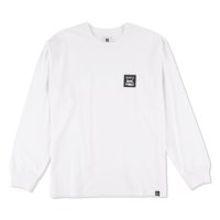 THUMPERS BROOKLYN NYC USA ѡ | BOOKWORKS BEGINNING L/S TEE - WHITE