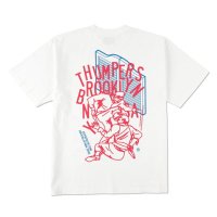 THUMPERS BROOKLYN NYC USA ѡ |  SHALL BE TOLERATED S/S TEE  - WHITE