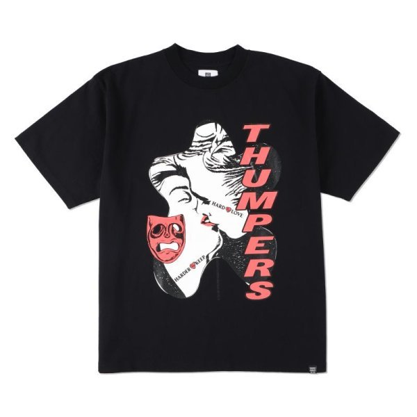 THUMPERS BROOKLYN NYC USA サンパース | IN SPITE OF OURSELVES S/S TEE  - BLACK
