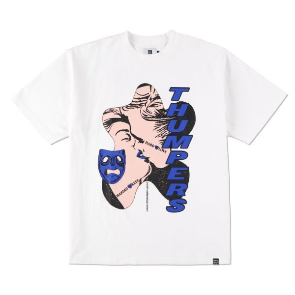 THUMPERS BROOKLYN NYC USA サンパース | IN SPITE OF OURSELVES S/S TEE  - WHITE
