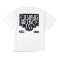 THUMPERS BROOKLYN NYC USA ѡ | EMBLEM S/S TEE  - WHITE