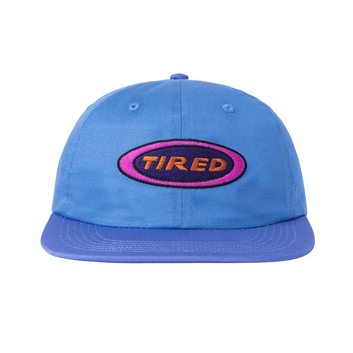 TIRED タイレッド | OVAL LOGO TWO TONE CAP - SURF