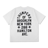 THUMPERS BROOKLYN NYC USA サンパース | ADDRESS S/S TEE  - WHITE