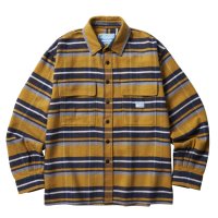 <img class='new_mark_img1' src='https://img.shop-pro.jp/img/new/icons21.gif' style='border:none;display:inline;margin:0px;padding:0px;width:auto;' />Liberaiders ٥쥤 | STRIPE FLANNEL SHIRT - YELLOW