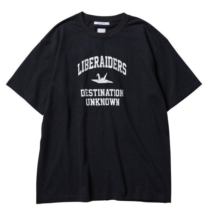 <img class='new_mark_img1' src='https://img.shop-pro.jp/img/new/icons11.gif' style='border:none;display:inline;margin:0px;padding:0px;width:auto;' />Liberaiders ٥쥤 | COLLEGE LOGO TEE - BLACK