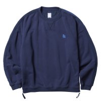 <img class='new_mark_img1' src='https://img.shop-pro.jp/img/new/icons14.gif' style='border:none;display:inline;margin:0px;padding:0px;width:auto;' />Liberaiders ٥쥤 | COTTON FLEECE QUILTED CREWNECK  - NAVY