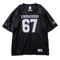 <img class='new_mark_img1' src='https://img.shop-pro.jp/img/new/icons2.gif' style='border:none;display:inline;margin:0px;padding:0px;width:auto;' />Liberaiders ٥쥤 | FOOTBALL TEE - BLACK