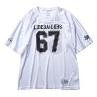 <img class='new_mark_img1' src='https://img.shop-pro.jp/img/new/icons2.gif' style='border:none;display:inline;margin:0px;padding:0px;width:auto;' />Liberaiders ٥쥤 | FOOTBALL TEE - WHITE