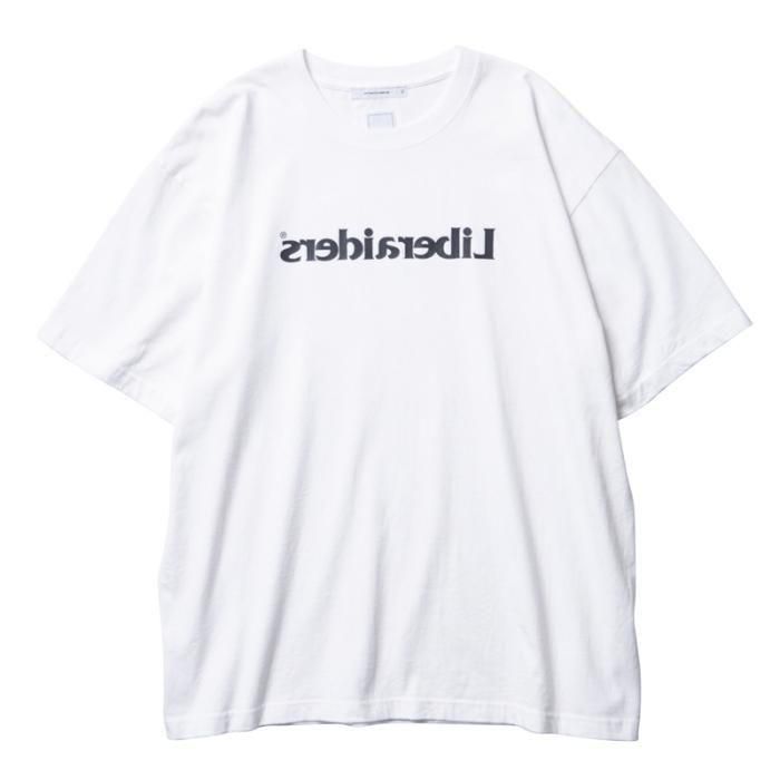 <img class='new_mark_img1' src='https://img.shop-pro.jp/img/new/icons2.gif' style='border:none;display:inline;margin:0px;padding:0px;width:auto;' />Liberaiders ٥쥤 | MIRROR LOGO TEE - WHITE