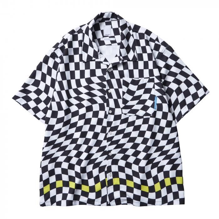 <img class='new_mark_img1' src='https://img.shop-pro.jp/img/new/icons2.gif' style='border:none;display:inline;margin:0px;padding:0px;width:auto;' />Liberaiders ٥쥤 | CHECKERED SHIRT - WHITE