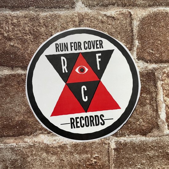 Run For Cover Records - "Logo" Sticker - ICE GRILL$ OFFICIAL STORE