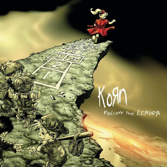 歌詞スリーブ付 EU盤】KORN FOLLOW THE LEADER 2枚組 - 洋楽